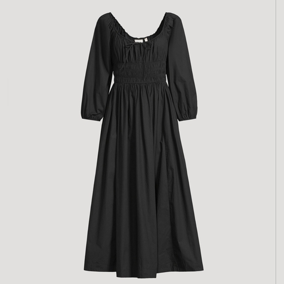 DOEN Quintessa Organic Cotton Midi Dress - Picture 1 of 8